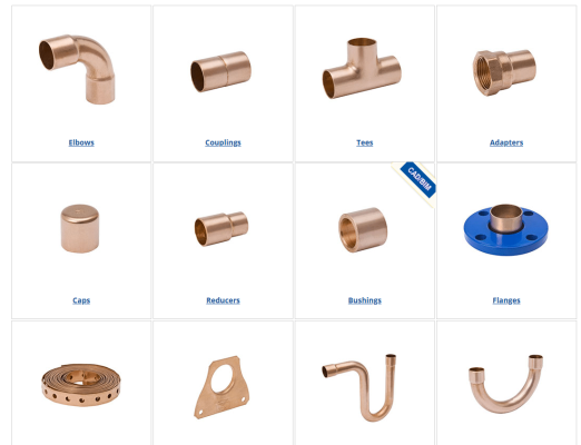 توصيلات نحاسية